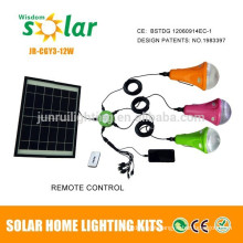 CE&Patent solar panel LED camping light(JR-SL988B 6W bulbs)